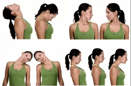 esercizi per l'osteocondrosi cervicale